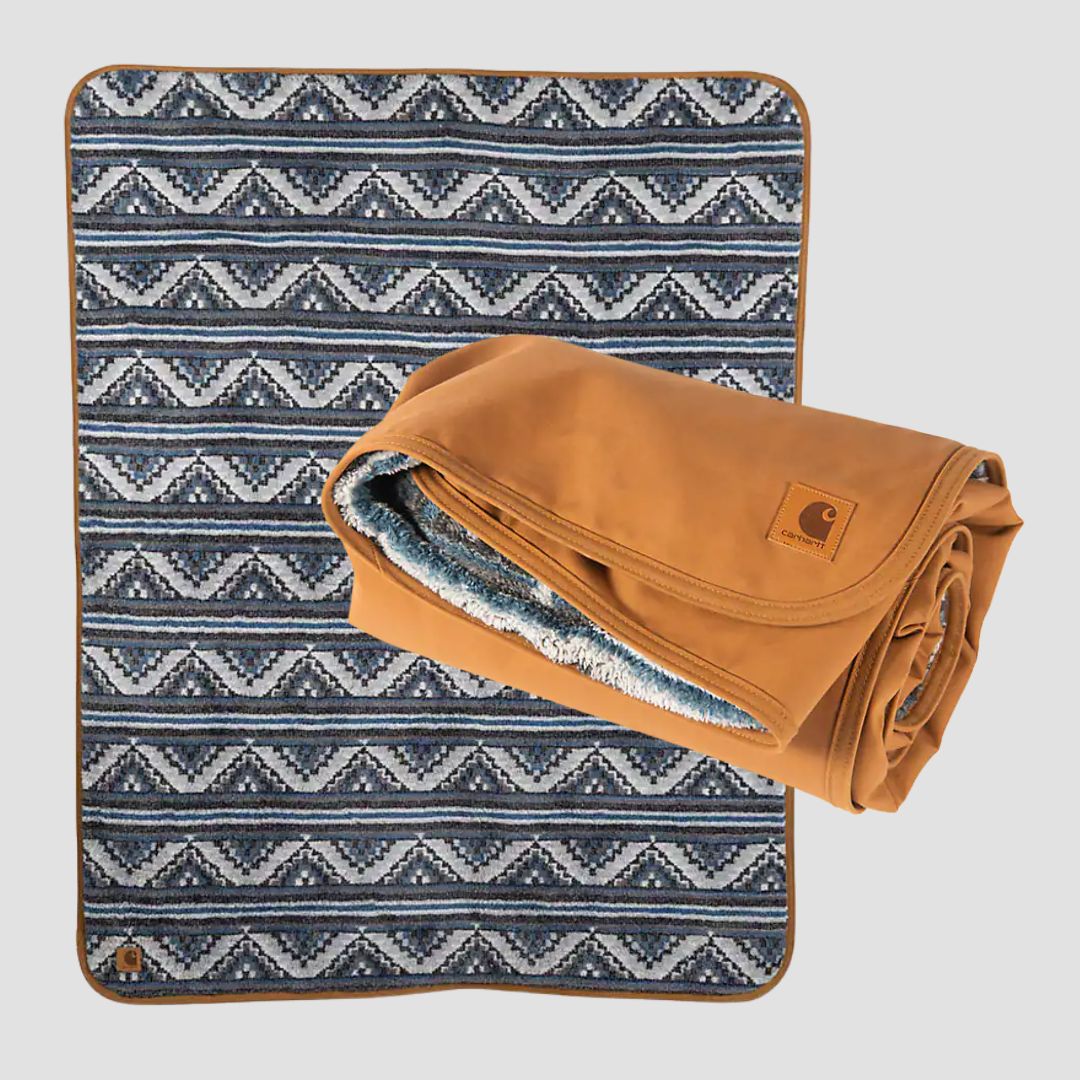 Bethany Yellowtail Firm Duck Sherpa-Lined Blanket