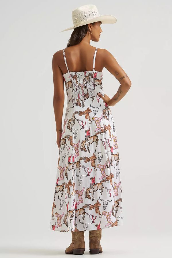 Western Tank Maxi Dress